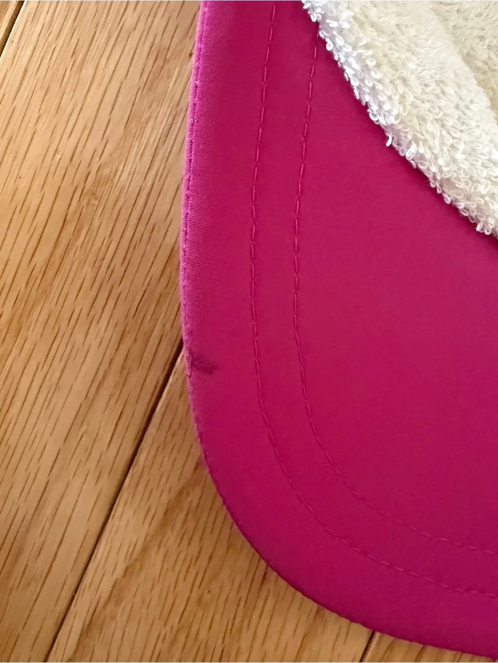 Chanel Pink Logo Visor